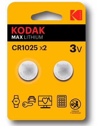30417724 Kodak MAX Lithium 1025 (blister 2uds)